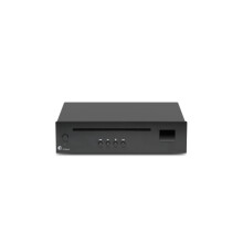 Pro-Ject CD Box E Ultra Compact Entry Level CD Player with Real Red Book CD-DA Drive, Black