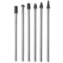 Wolframkarbid-Fräserset für Aluminium mit 6 mm Schaft und 10 mm Durchmesser