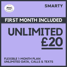 SMARTY UNLIMITED Pre-loaded Pay As You Go SIM