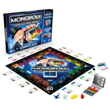 Monopoly Super Electronic Banking Board Game, Cashless Tap Technology, Board Game For Kids Teens And Adults, Strategy Games For Boys & Girls, Birthday