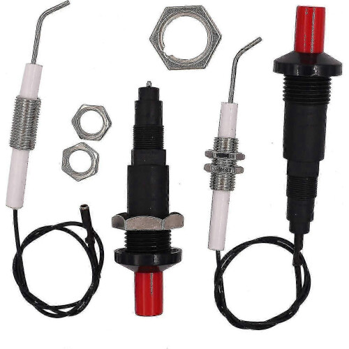 Gas grill igniter for universal threaded ceramic electrode 30cm