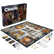Hasbro Gaming Cluedo Board Game, Reimagined Clue Game For 2-6 Players, Mystery Games, Detective Games, For Kids, Adults, Family, Ages 8 And Up, Birthd
