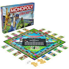 Monopoly Cricket Board Game | Cricket-Themed Monopoly Board Game For Families And Kids | For Ages 8+ | For 2 To 6 Players | Christmas Gift For Kids &