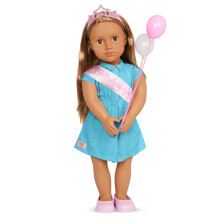Our Generation - 18 Inch Doll - Blonde Hair and Brown Eyes - Birthday Party Accessories - Pretend Play - Toys for Kids 3 and Up - Anita