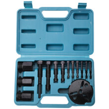 14 Pieces A/C Compressor Clutch Remover A/C Puller Installer Air Conditioning Tools Kit Car Repair Kit