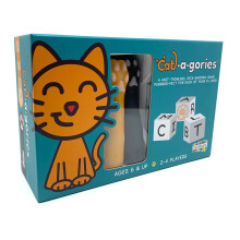 Spin Master SolidRoots Cat-a-gories Ordboks Dice Spel för 2-4 Spelare | Familjespel för Barn 6+