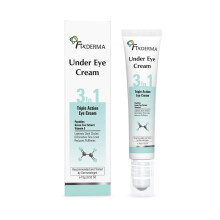 Crème Roll-On Contour des Yeux Fixderma avec Peptides, Extrait de Thé Vert & Vitamine E