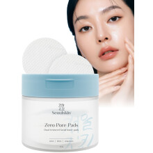 Seoulskin Zero Pore Toner Pads | Exfolierande & Fuktgivande Toner Pads | Aha + Bha + Allantoin