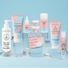 Glamveda Korean Rice & Ceramide 9 Step Skincare Routine For Women & Men | Face Wash, Peel Off Mask, Toner, Serum, Under Eye Cream, Moisturizer, Sunscr