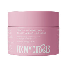 Fix My Curls Proteïne-Rijke Diepe Conditioner Haarmasker| Avocado Olie, Amla Voor Sterkte, Hydratatie & Herstel