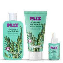 Plix - Combo Regimen Anti Caída de Cabello L Romero con Suero, Champú y Acondicionador L Reduce Caída