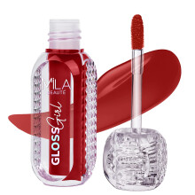 Mila Beaut Gloss Girl Lipglans | Berikad med Mangokärnolja & Hyaluronsyra | Lätt & Icke-Kladdig Form