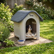 Dog Kennel Weatherproof House Small Shelter