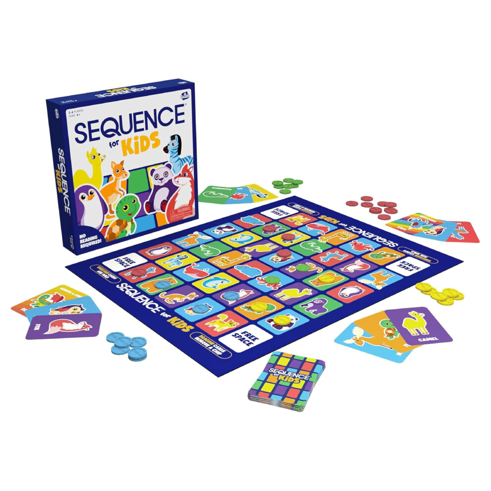 Photos - Board Game Funskool Sequence For Kids, Multicolor