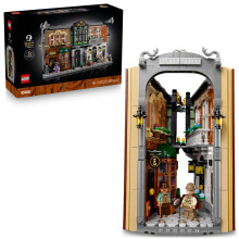 Lego Icons Sherlock Holmes: Kit Book Nook, Set Dcor Libreria 10351 Blocchi Da Costruzione Per 18+