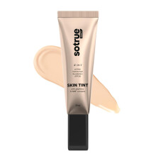Sotrue 4-i-1 Skin Tint Med SPF 30, Lätt Täckning, Fuktig Finish, Hydrerande & Primer Formel