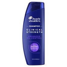 Head & Shoulders Dandruff Shampoo, Clinical Strength Advanced Oil Control, Our Maximum Anti-Dandruff Prescription-Strength Formula, Flake Protection,