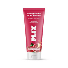 Plix - The Plant Fix | Granatäpple Anti-Aging Body Lotion | Minskar Linjer, Fastar & Fuktar Huden