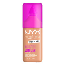NYX PROFESSIONAL MAKEUP Make 'Em Wonder Flytande Foundation, 24H Foundation Med Mjuk Matt Finish