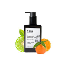 Naija Organics Naturlig Body Lotion | Fuktgivande & Återfuktande | Bergamot & Mandarin | För Alla Hudtyper