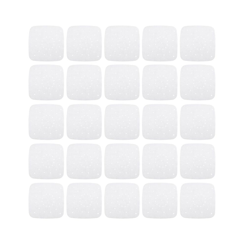 Semoic 200 Pieces Air Fryer Liners Paper,8.5 Inch Perforated Parchment Square Baking Paper Heat Air Fryer Lined Paper Sheets