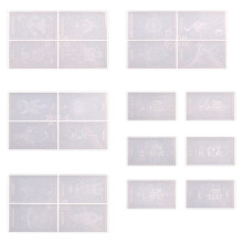 GöR-Det-SjäLv Klassiska Epoxi-Epoxi-Tarotkortformsatser 3D-Hartsformtillverkning Silikonmaterial HartskonsttillbehöR