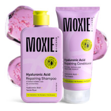 Dúo de Lavado Hydrorepair de Moxie Beauty | Champú Sin Sulfatos & Acondicionador Enriquecido con Proteínas