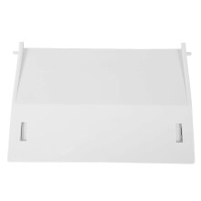Skimmer door replacement part for pool maintenance - white cover plate