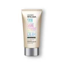 Crema Stroboscopica Hilary Rhoda Skin Shine | Argento | Primer + Illuminante + Idratante | Leggera