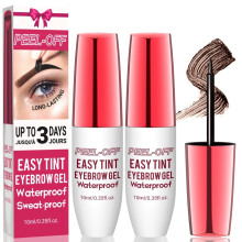 Vevivia 2PCS Gel de Tatuaje de Cejas Peel Off ?Impermeable??Larga Duración??Resistente a Manchas?Cejas para Mujeres