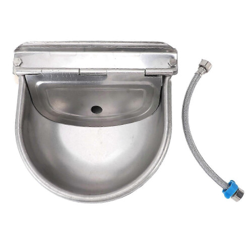 Bebedero automático de acero inoxidable para caballos