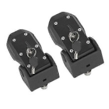 Metal hood latch for Jeep Wrangler JK JL JT 2007-2023 lock kit