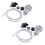 Dual push button switch for whirlpool tub spa jet control 1