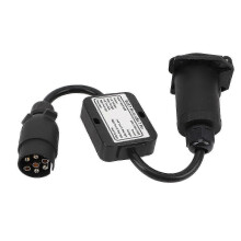 Adaptador de enchufe para remolque de caravana - 7 pines EUR a EE. UU.