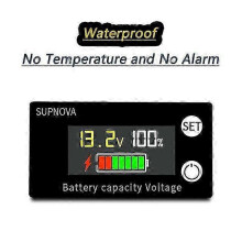 Batterijcapaciteitsmeter voor loodzuur-lithiumaccu's 8V-100V DC
