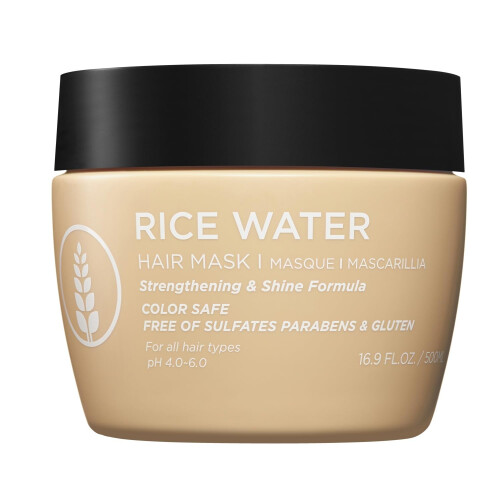 Maschera per Capelli all'Acqua di Riso Luseta Rinforzante e Nutriente 16.9oz