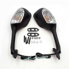 LED-richtingaanwijzers in de spiegels voor Suzuki GSXR 600 750 1000 stuur