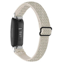 Atmungsaktives Nylonarmband für Fitbit Inspire 3 – Ersatzarmband im Wellendesign