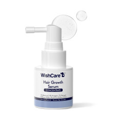 Wishcare Hårväxtserum Koncentrat - Resdensyl, Anagain, Koffein, Biotin, Keratin & Rismjölk 20Ml