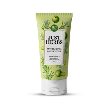 Acondicionador Anti Caída Just Herbs | Romero, Amla & 14 Hierbas | Reduce Caída 10X | Controla Frizz