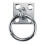 Stall tie ring for horse - metal plating rust proof hitching 1