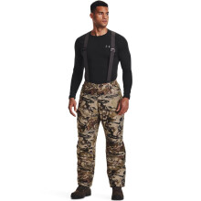 Pantaloni Under Armour ColdGear Infrared Deep Freeze Camo Barren Nero | Impermeabili con Controllo Odori