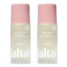 Saltair Serum Deodorant 2 Pack - 5% AHA - Aluminiumfri Odörkontroll för Alla - Mandelic Acid Deodorant