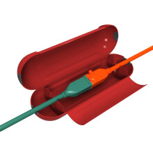 Stanley 39387 EZ Buiten Power Cord Protect Box, Rood