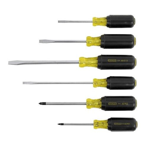 STANLEY 66-565 Stanley Ensemble de 6 Tournevis