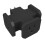 STANLEY Adaptador de 3 Salidas Stanley 30309, Triángulo Robusto, Negro 1