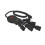 STANLEY Stanley 31503 PowerSquid 5-fach Steckdosenmultiplikator, Schwarz 1