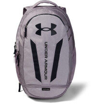 Under Armour Unisex-Adult Hustle 5.0 Backpack , Slate Purple (585)/Black , One Size Fits All
