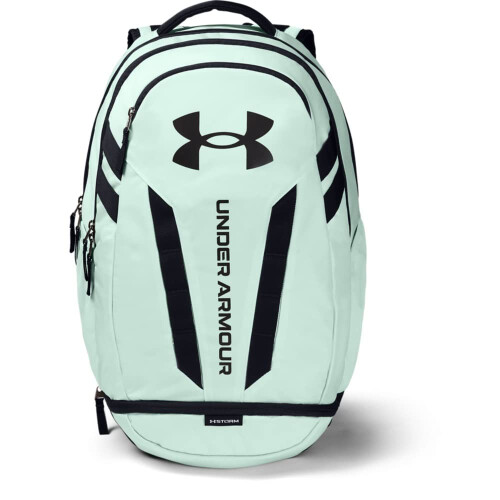 Under Armour Under Armour Unisex Hustle 5.0 Rucksack, Seaglass Blue (403)/Schwarz, Einheitsgröße