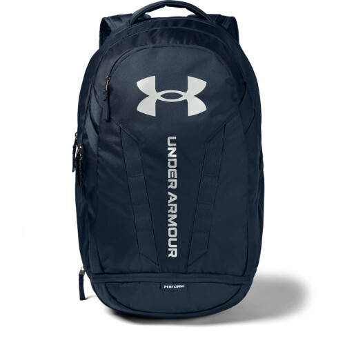 Under Armour Under Armour Unisex-Hustle 5.0 Rucksack, Academy Blue (408)/Silver, Einheitsgröße